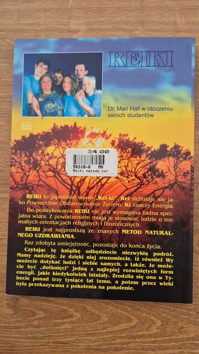 Reiki - metoda naturalnego uzdrawiania - Dr. Mari Hall- nowa