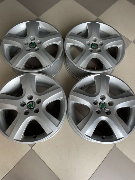 Легкосплавні диски титани R16 5/100 Skoda Volkswagen