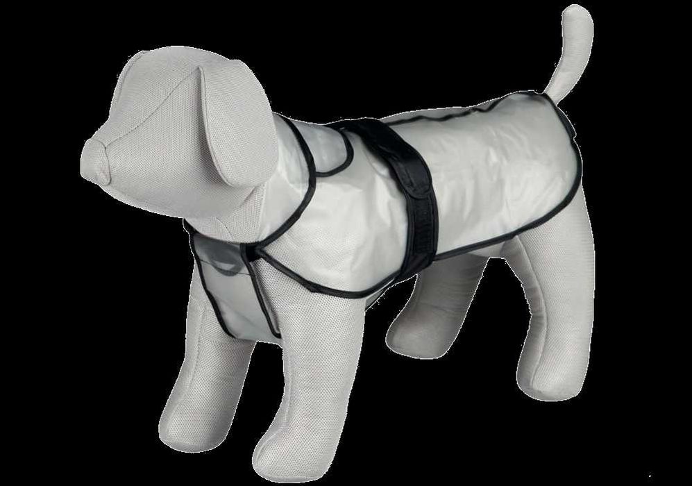 Capa Impermeável transparente para proteger o seu cão da chuva