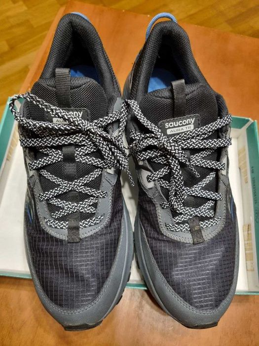 продам кросівки з gore-tex saucony aura tr gtx 43-44р (28 см), стан ідеал