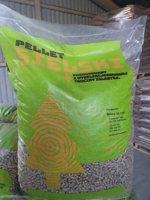Pellet pelet BSH olczyk bioPellet drewnoland  Sielski IKEA dostawa