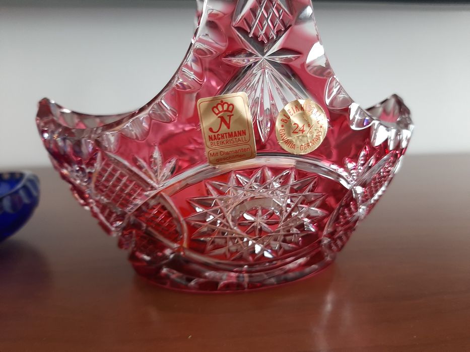 Cristal boémia cestas