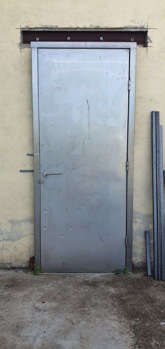 Drzwi przemyslowe nierdzewne 120x280