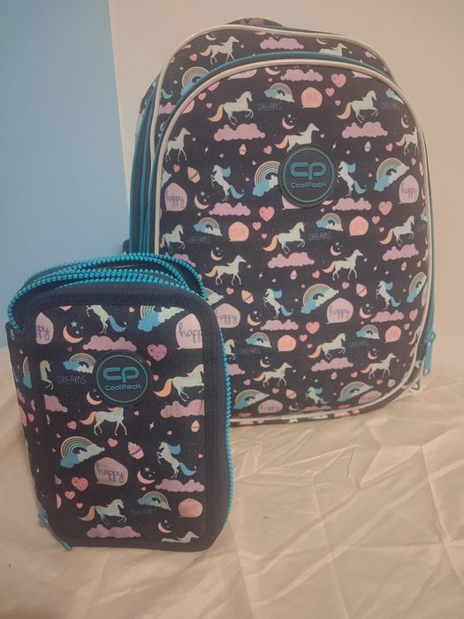 Plecak szkolny CoolPack + piórnik GRATIS – idealny dla klas 1–3 –