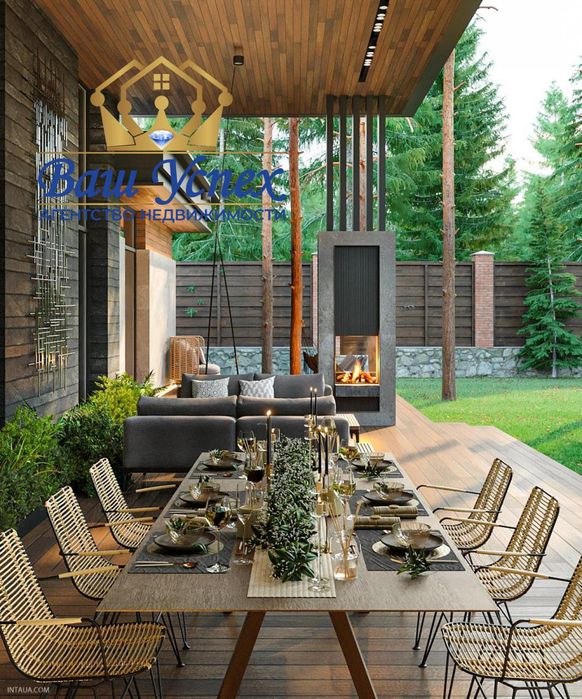 Продажа современного дома в лесу в городке.село Козин.