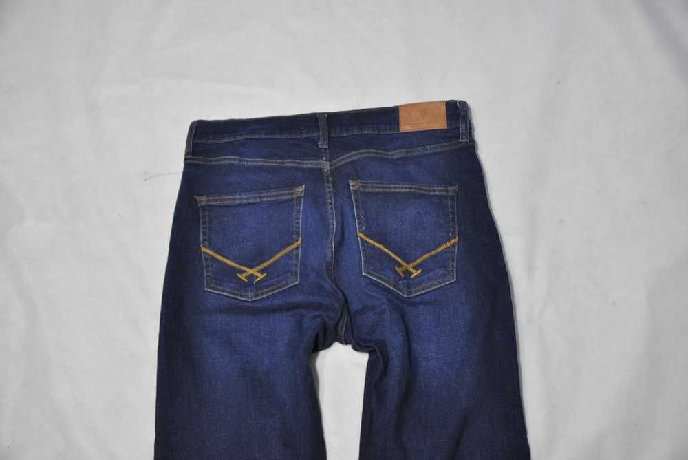 U.S. POLO ASSN. L 90cm 34/32 męskie spodnie jeansowe straight stretch s11v