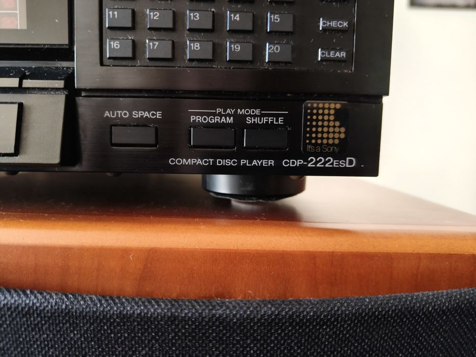 Leitor de CD Sony CDP-222ESD