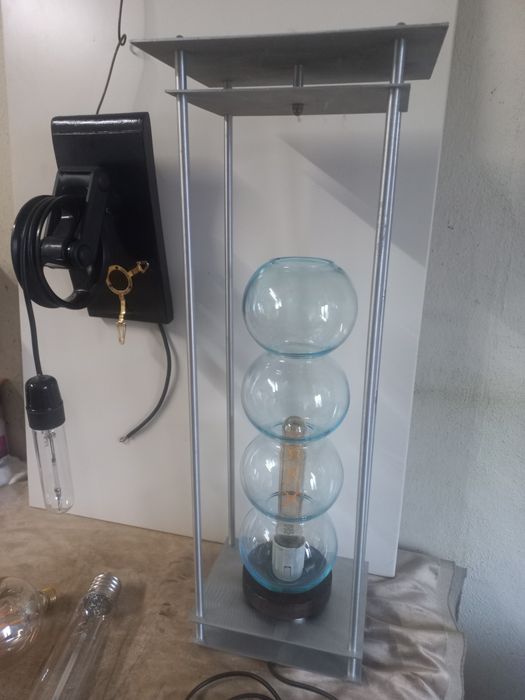 Peças únicas c/lâmpadas de sódio ou vintage