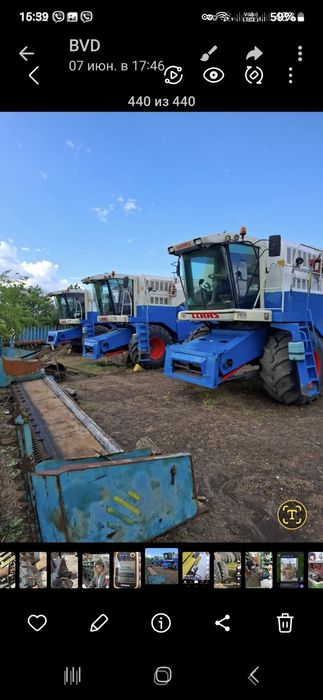 Комбайн CLAAS MEGA 350 жатка рапс
