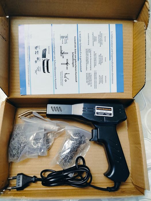 Горячий степлер (паяльник) для пайки пластика (бамперов)