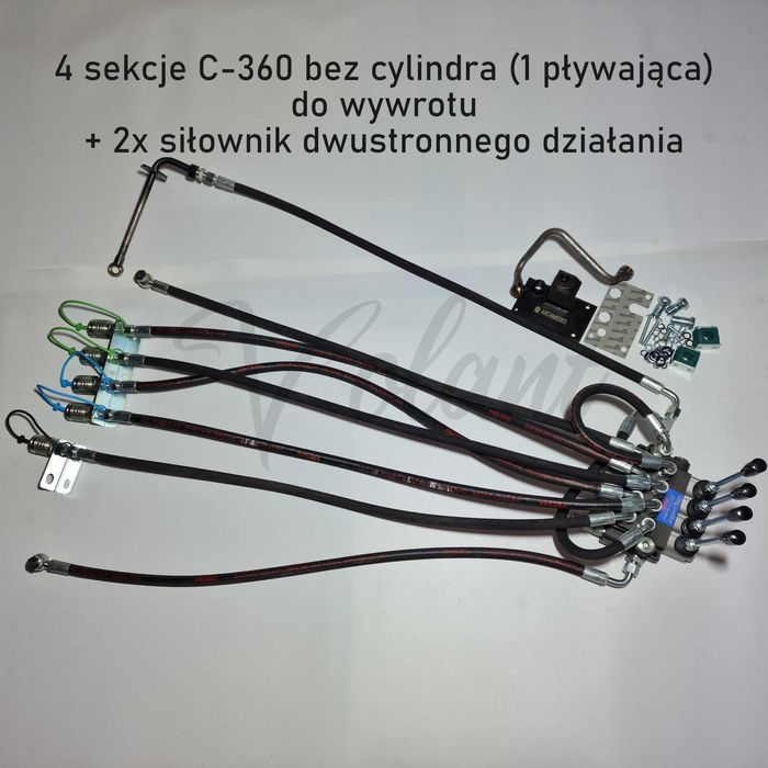 Rozdzielacz 4 Sekcyjny Ursus C-360 Zewnętrzny Hydrauliczny Do Wywrotu