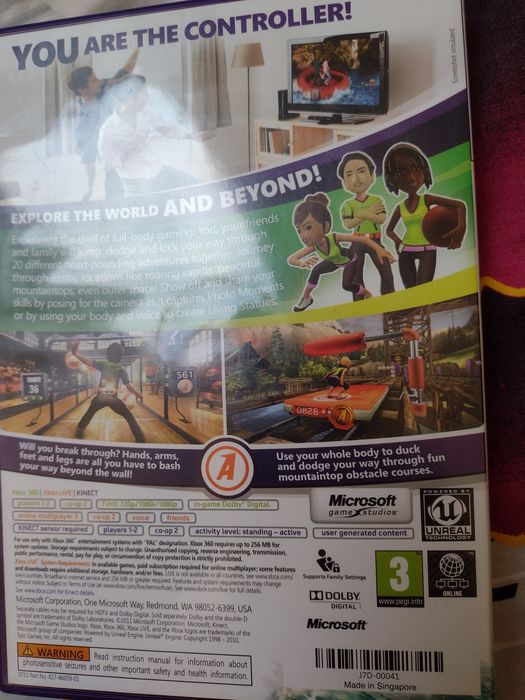 Kinect adventures