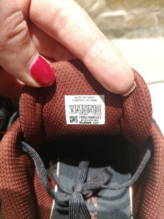 Buty Reebok 36,5 chłopiec