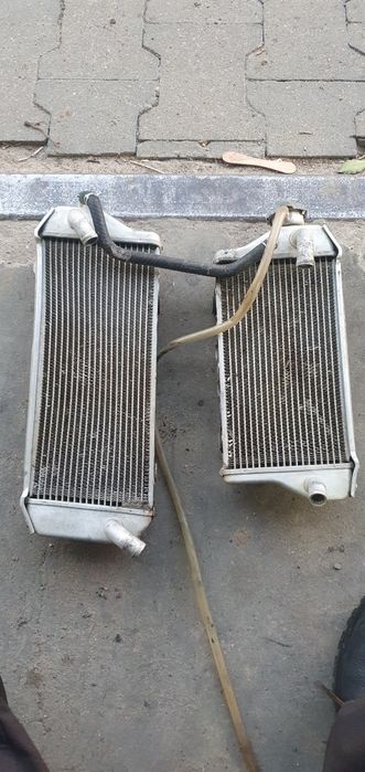 Chłodnica komplet chłodnic chłodnice kawasaki kxf 450 kxf 250 części