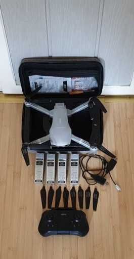 2x Dron 4drc f3 wifi Gps duzy zestaw