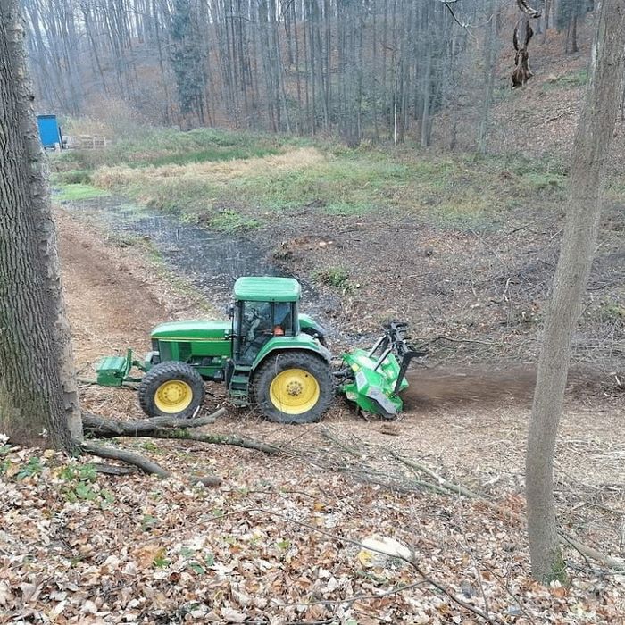 Mulczer, karczowanie, przygotowanie pod inwestycje