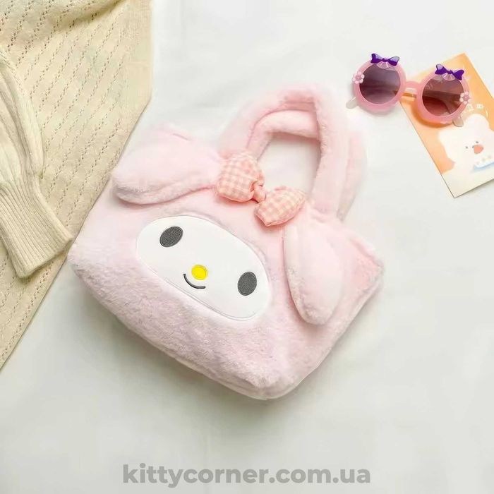 Плюшева сумка/шопер/Kuromi/Hello Kitty/Cinnamoroll/My Melody
