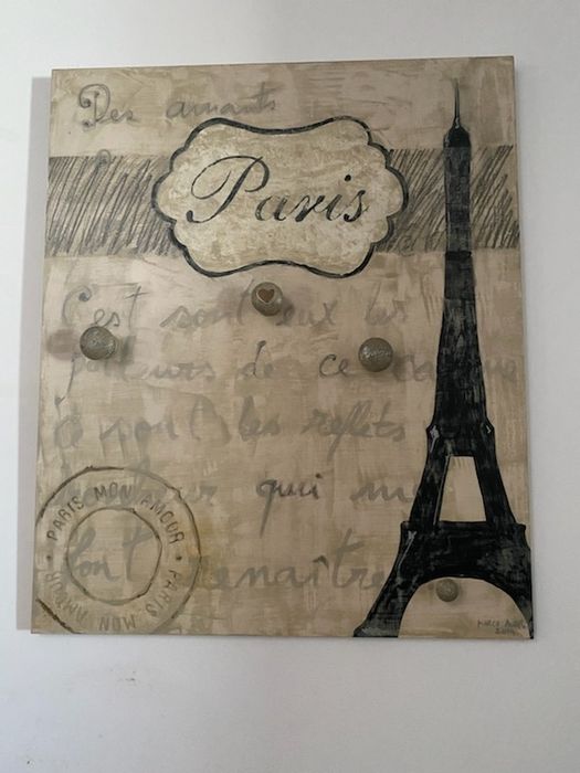 Bengali-Style Eiffel Tower Painting