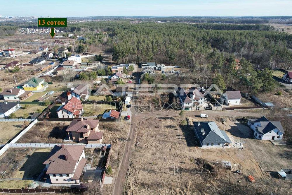 Боярка-Тарасівка продаж ділянки 13 соток з якісним фундаментом