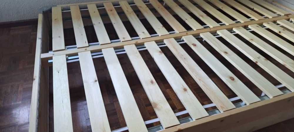 Sommier Espëvar Ikea com colchão NOVO
