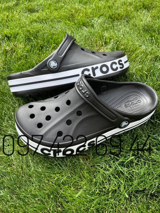 Сабо Крокси Crocs Bayaband чоловічі жіночі  Navy темно синій