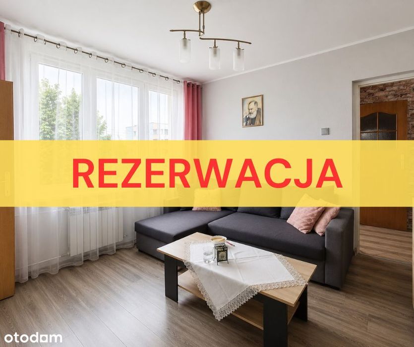 Mieszkanie 3-pokojowe na pierwszym piętrze z balkonem