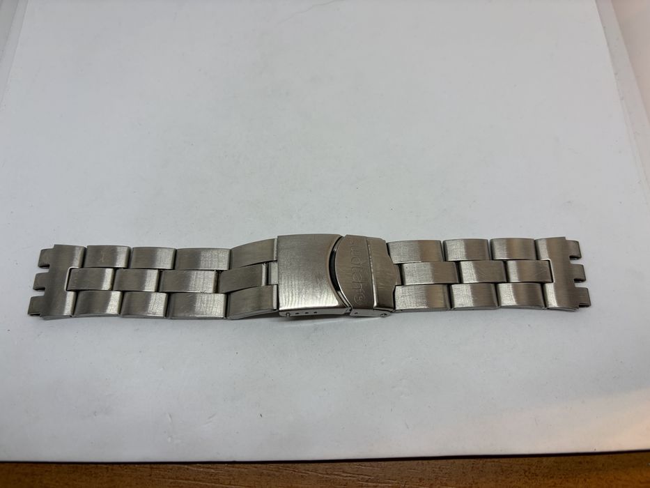 Oryginalna bransoleta Swatch 20 mm stalowa 3-zębna sprawna