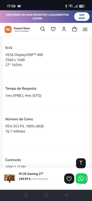 Monitor 27 Xiaomi 2k + Trust 2.1511338604963440641