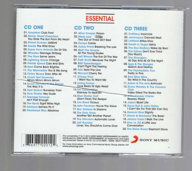 Essential - One For The Lads (3xCD) Kasabian, Faithless, Suede