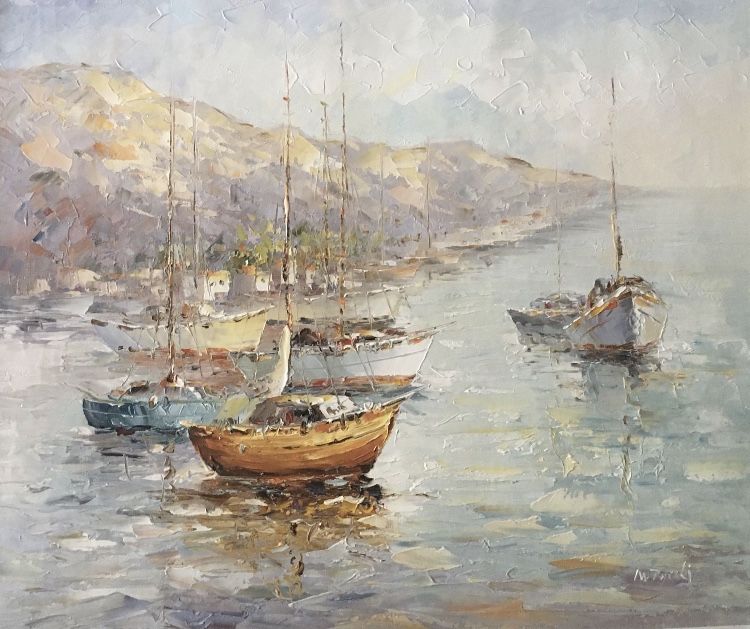 Obraz olejny-Marynistyka