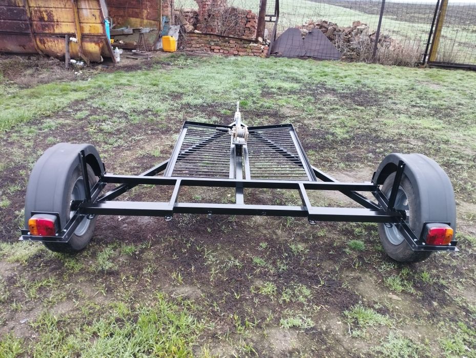 Автомобильный лафет одноосный