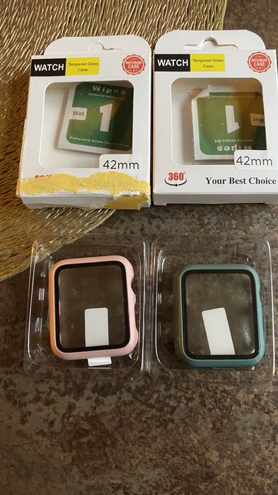 Szkło + pokrowiec na Apple Watch