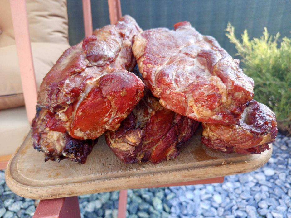 Копчене м'ясо, вирізка, ошийок, биток, ребро, сало