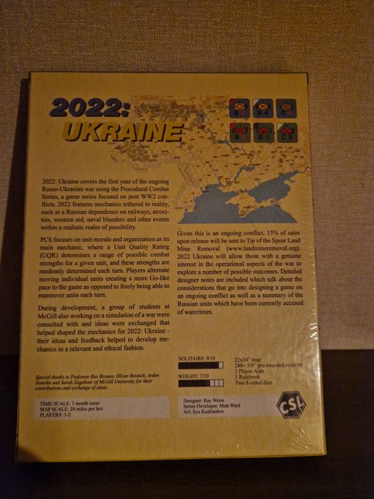 Gra planszowa Ukraine 2022