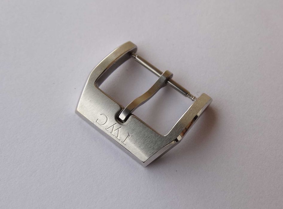 2szt Klamra do paska do zegarka IWC Schauffhausen 18mm pilot stal INOX