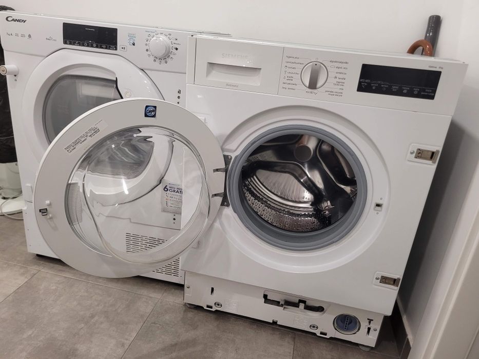 Máquina de Lavar Roupa de Encastrar Siemens 8kg (iQdrive)