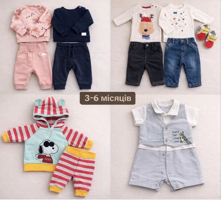 Ромпер костюм чоловічок сліпи боді джинси next CA костюм пінетки carter’s 0-3-6-9 м