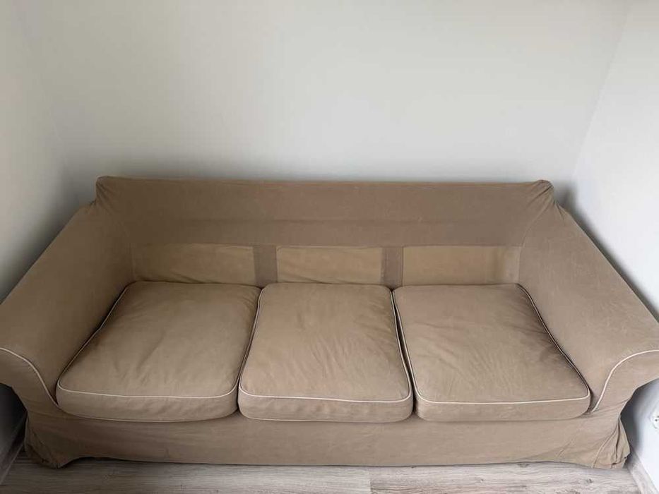 Sofa bezowa Ikea Ektorp
