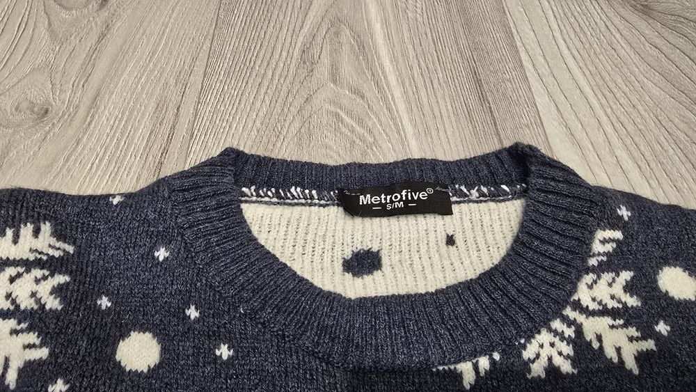 Sweterek sweter świąteczny Święta Bożego Narodzenia S / M