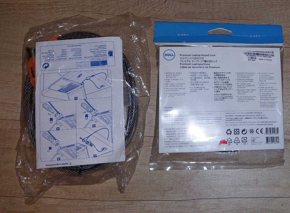 Dell 99HPV, Kensington lock - linka przed kradzieżą - dostawa gratis
