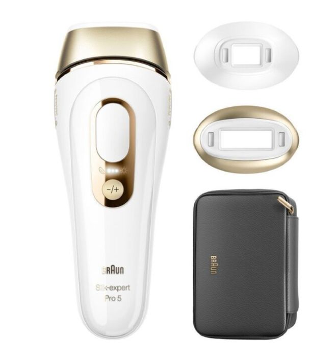 Depiladora a laser Braun Silk-expert Pro 5 nova (400.000 flashes)