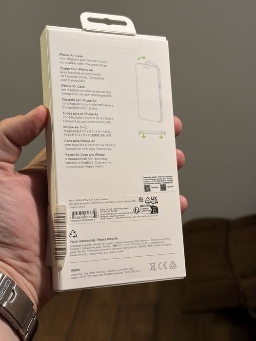 Оригінальний Apple Clear Case для iPhone Air