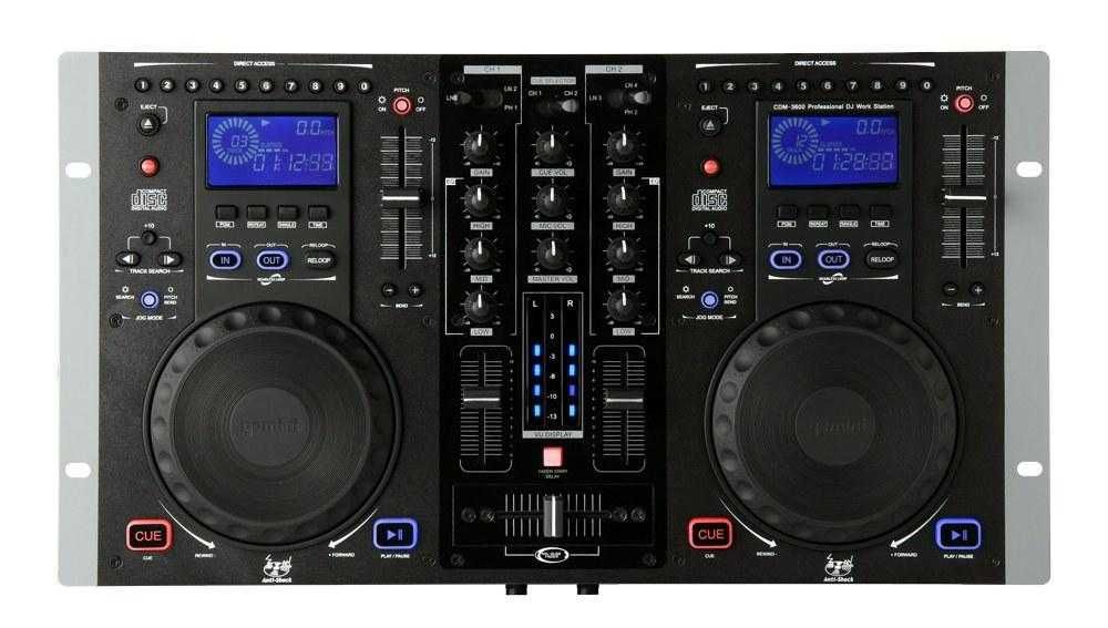Рабочая станция Gemini CDM-3600 Professional DJ WorkStation торг