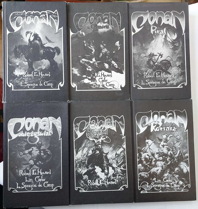 CONAN Zestaw 9 tomów - Robert E. Howard