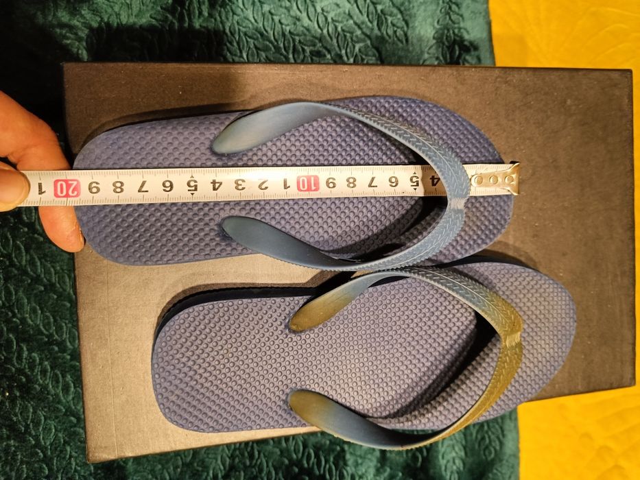 Sandały japonki laczki letnie 31 granatowe