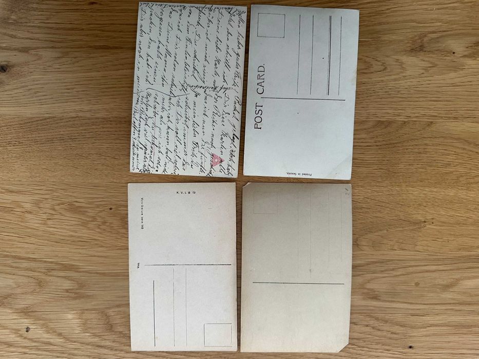 Stare pocztówki okolicznościowe.