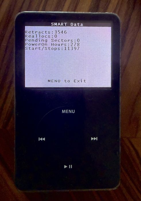 iPod Classic 5.5 80Gb Wolfson DAC