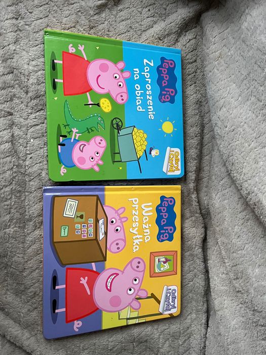 Książka "Świnka Peppa, 2 SZTUKI z okienkami