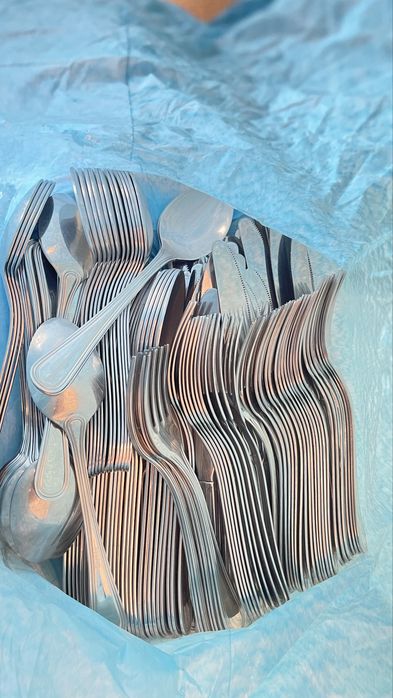 Lote de Talheres Inox para Restaurante – Várias Quantidades