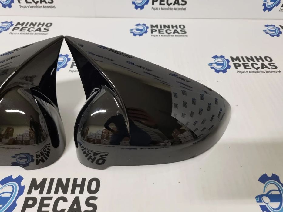 Capas de Espelho Audi A4 B9 Preto Brilho